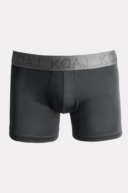 Bóxer en algodón brief-medio azul intenso con tiro medio