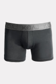 Bóxer en algodón brief-medio azul intenso con tiro medio