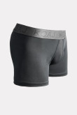 Bóxer en algodón brief-medio azul intenso con tiro medio