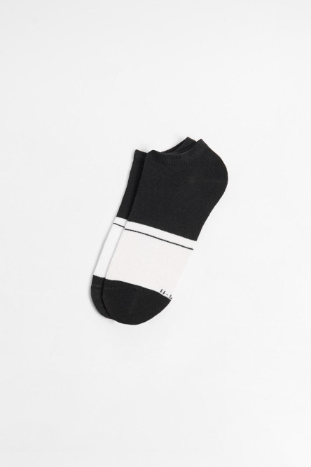 Medias tobilleras con diseño en jacquard