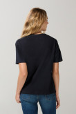 Camiseta azul intensa manga corta de Plaza Sésamo