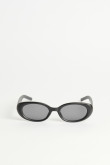 gafas de sol de marco rectangular en color café carey y negro