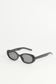 gafas de sol de marco rectangular en color café carey y negro