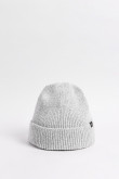 Gorro cuff tejido, vuelta en el bajo unicolor diseño exclusivo Koaj.
