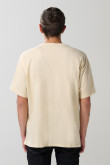 Camiseta kaki clara manga corta de Death Note