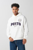 Buzo capota oversize con estampado de Porto
