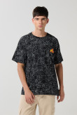 Camiseta oversize crema de The Simpsons manga corta