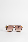 Gafas piloto de sol unicolores con filtro UV en lentes