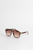 Gafas piloto de sol unicolores con filtro UV en lentes