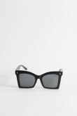 Gafas de sol de marco en color negro y carey.