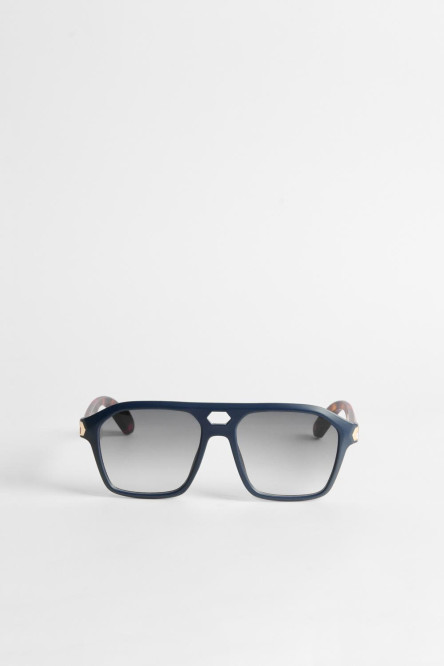 Gafas piloto de sol unicolores con filtro UV en lentes