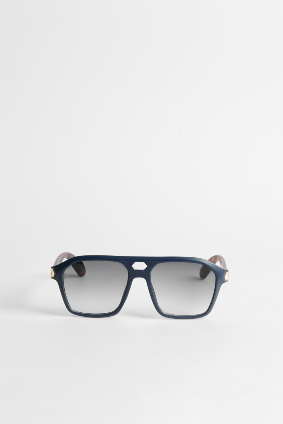 Gafas piloto de sol unicolores con filtro UV en lentes