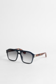 Gafas piloto de sol unicolores con filtro UV en lentes