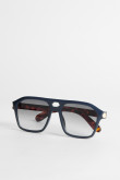 Gafas piloto de sol unicolores con filtro UV en lentes