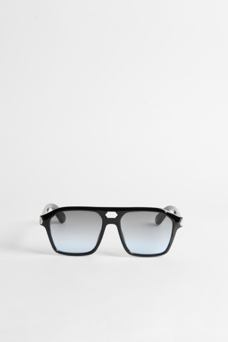 Gafas piloto de sol unicolores con filtro UV en lentes
