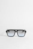 Gafas piloto de sol unicolores con filtro UV en lentes