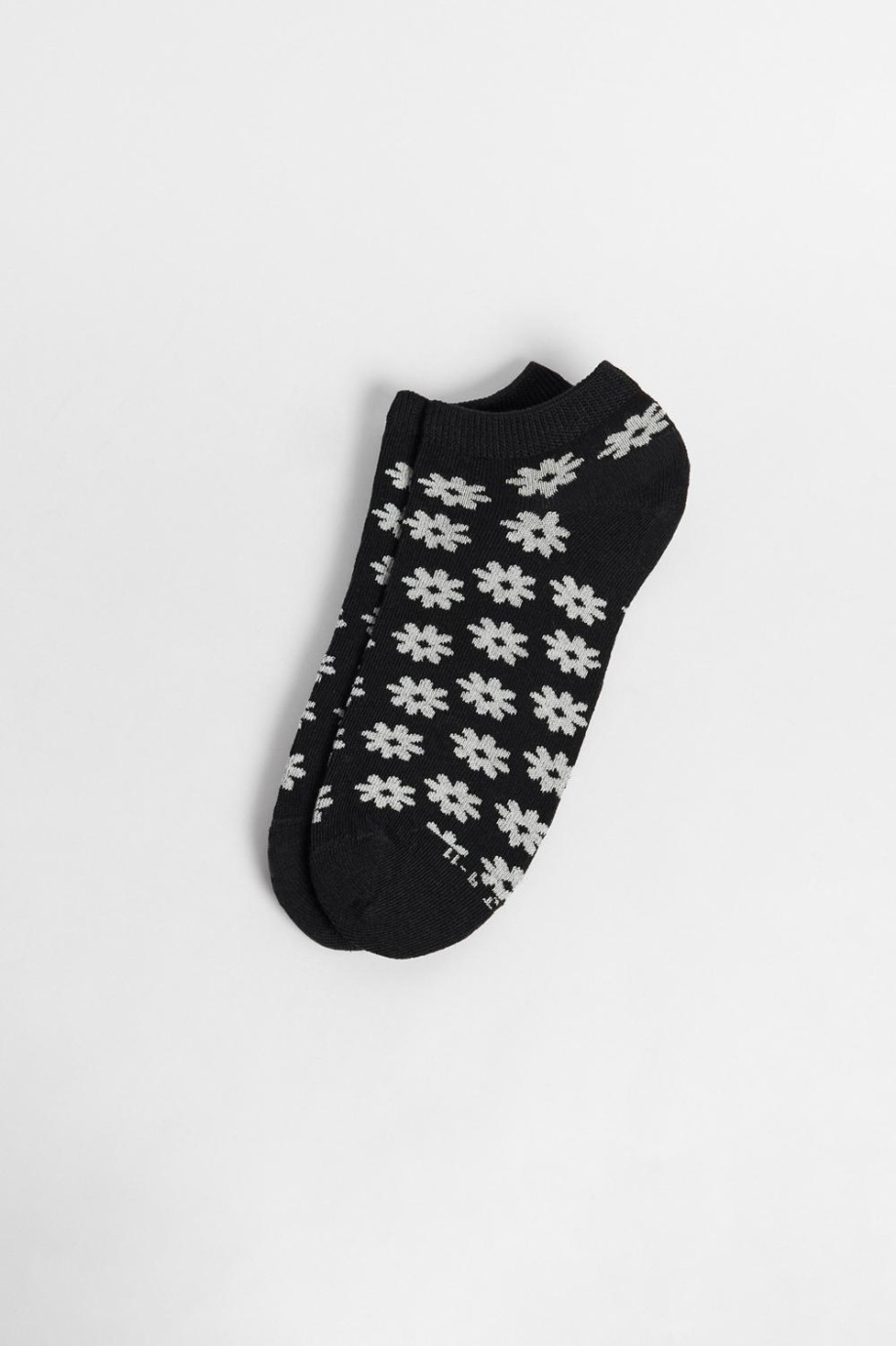 Medias tobilleras con diseño en jacquard