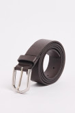 Cinturón masculino, color Marrón con textura
