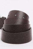 Cinturón masculino, color Marrón con textura