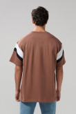 CAMISETA MASCULINA CUELLO REDONDO OVERSIZE