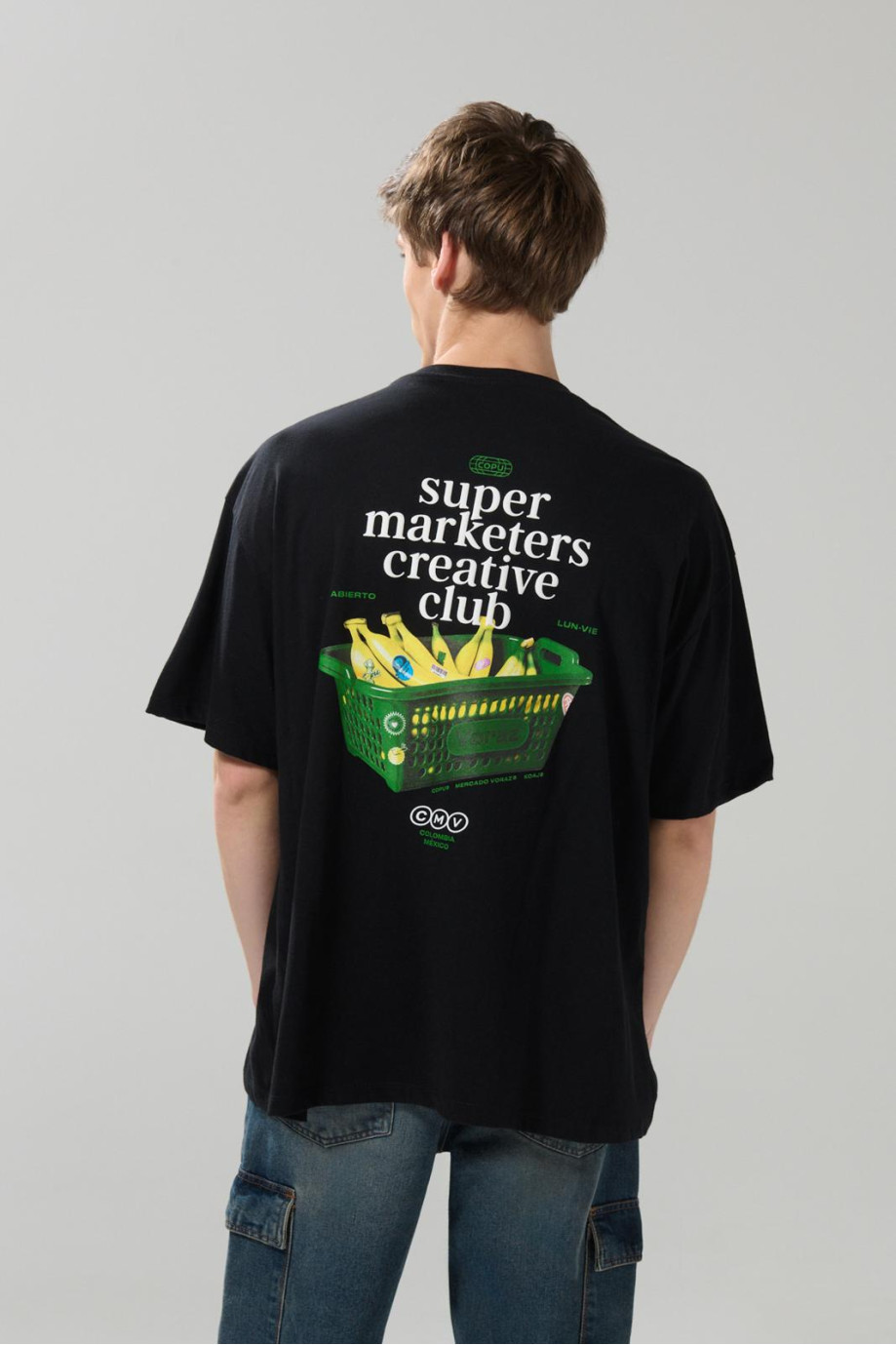 Camiseta oversize manga corta de Copu