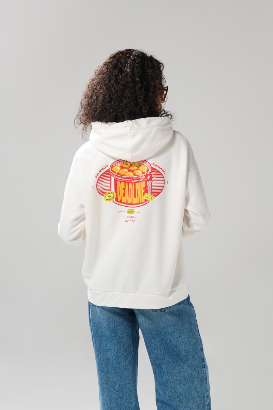 Buzo capota oversize femenino