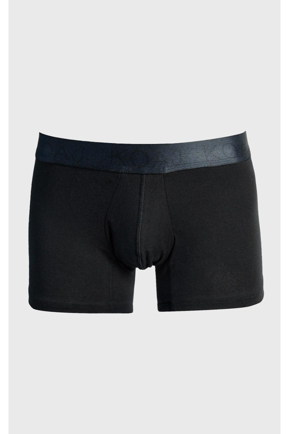 Bóxer en algodón trunk-corto azul intenso con tiro bajo