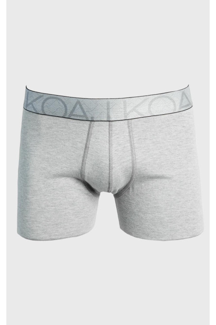Bóxer gris tipo brief-medio con costuras planas