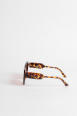 Gafas de sol cat eye unicolores con marco grueso