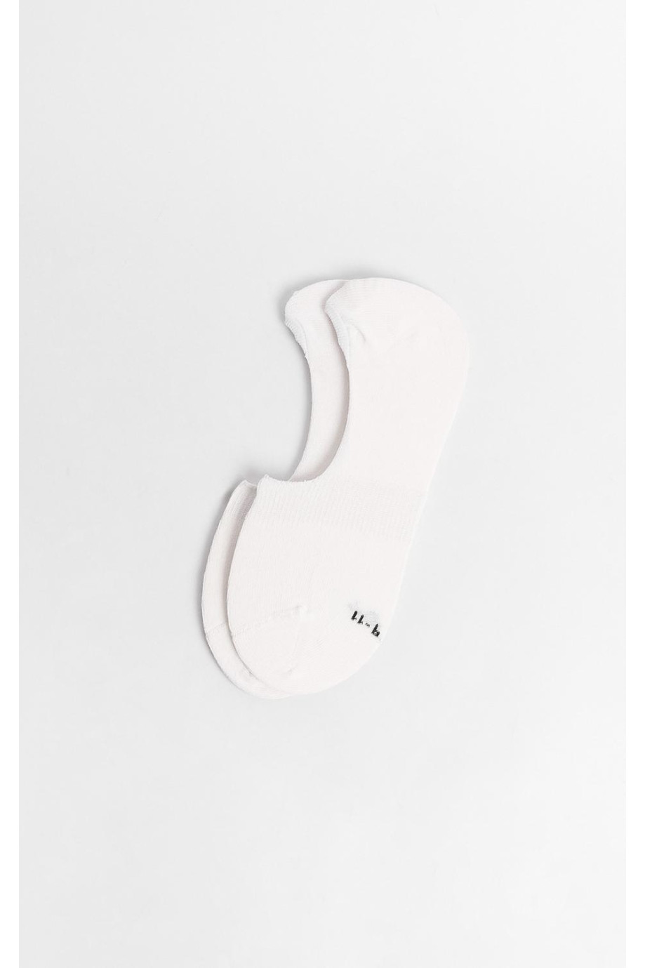 Medias unicolores en algodón baletas con texturas.