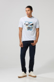 Camiseta azul clara manga corta de Looney Tunes