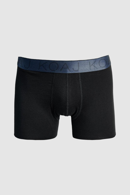 Bóxer azul intenso brief-medio en algodón