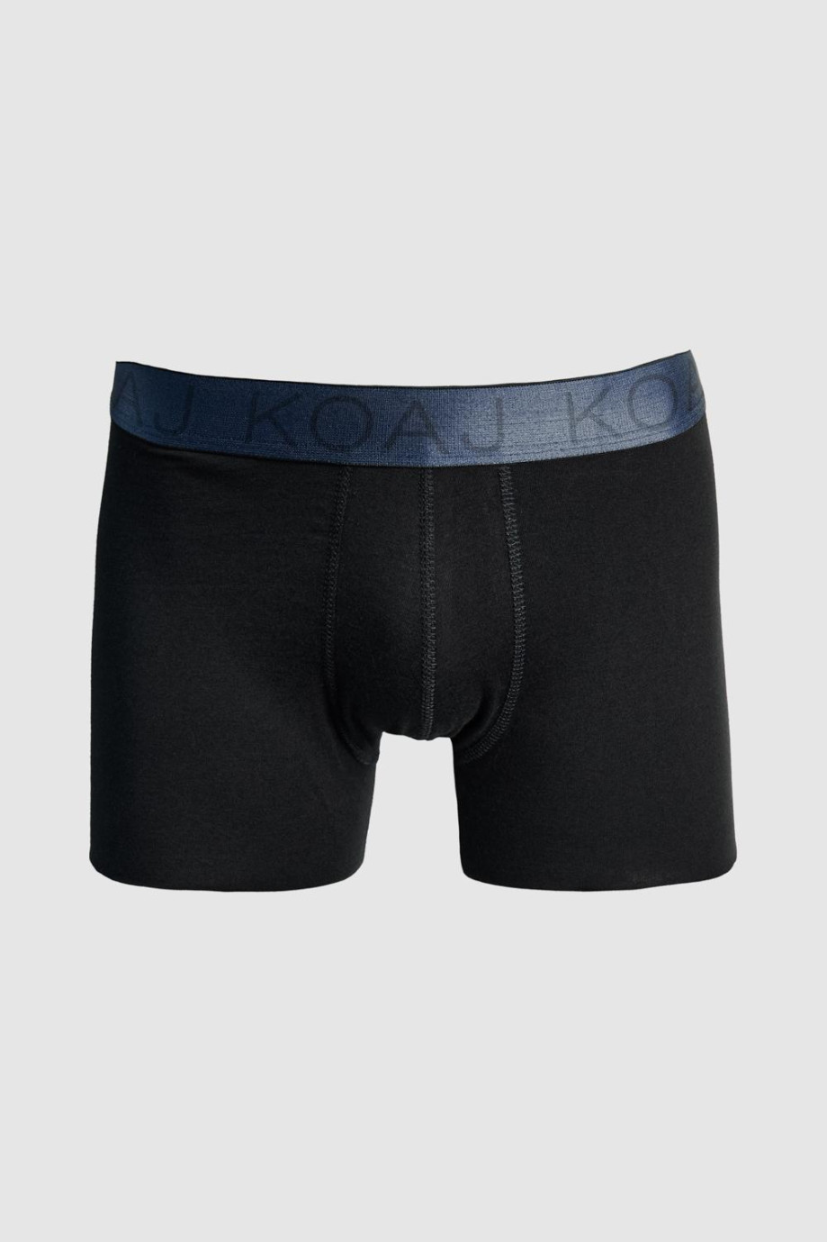 Bóxer azul intenso brief-medio en algodón