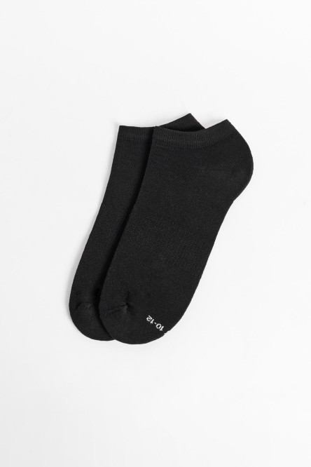 Medias tipo tobilleras unicolores con ajuste localizado