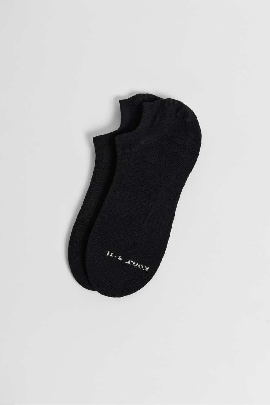 Medias invisibles unicolores con ligero ajuste y texturas