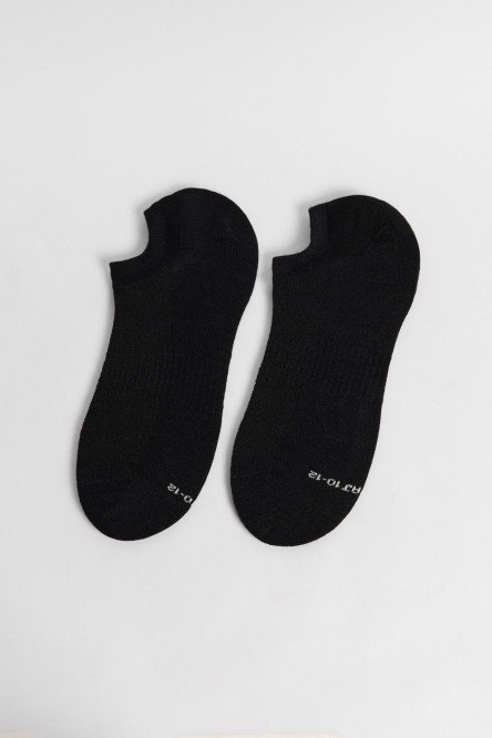 Medias invisibles unicolores con texturas y ajuste localizado