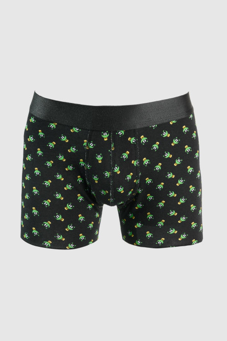 Bóxer brief-medio negro con diseños de Looney Tunes