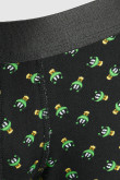 Bóxer brief-medio negro con diseños de Looney Tunes