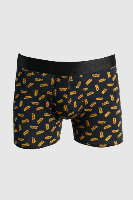 Bóxer brief-medio azul intenso con arte de Looney Tunes