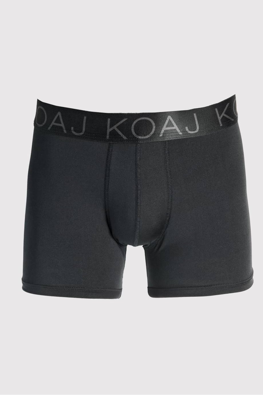 Bóxer azul intenso brief-medio con costuras planas