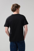 Camiseta de Nightmare Before Christmas Negra manga corta