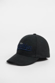 Gorra azul oscuro con bordado "BOORKLYN"