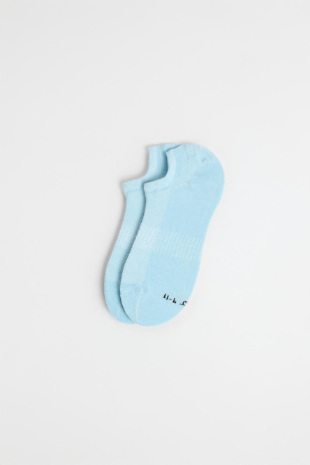 Medias invisibles unicolores con ligero ajuste en empeine