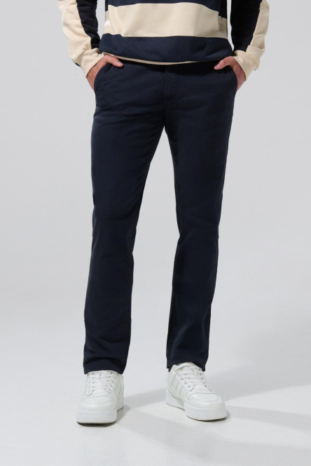 Pantalón Slim chino en drill
