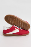 Tenis casuales unicolores con suelas planas en caucho