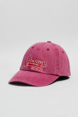 Gorra beisbolera en color verde con bordado "Sur le toit du monde".