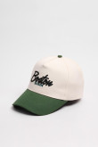 Gorra Tucker color negro + lavado con bordado "cabeza de Animal".