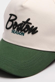 Gorra Tucker color negro + lavado con bordado "cabeza de Animal".