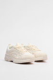 Zapatillas suela gruesa, tipo chunky.