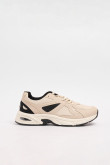 Zapatillas suela gruesa, tipo chunky.
